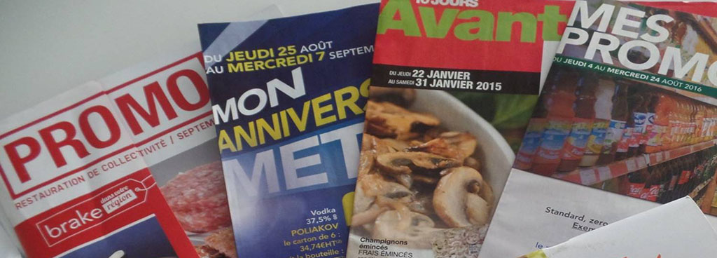 Catalogues promotionnels restauration