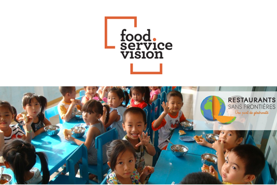 Food Service Vision court en faveur de Restaurants Sans Frontières